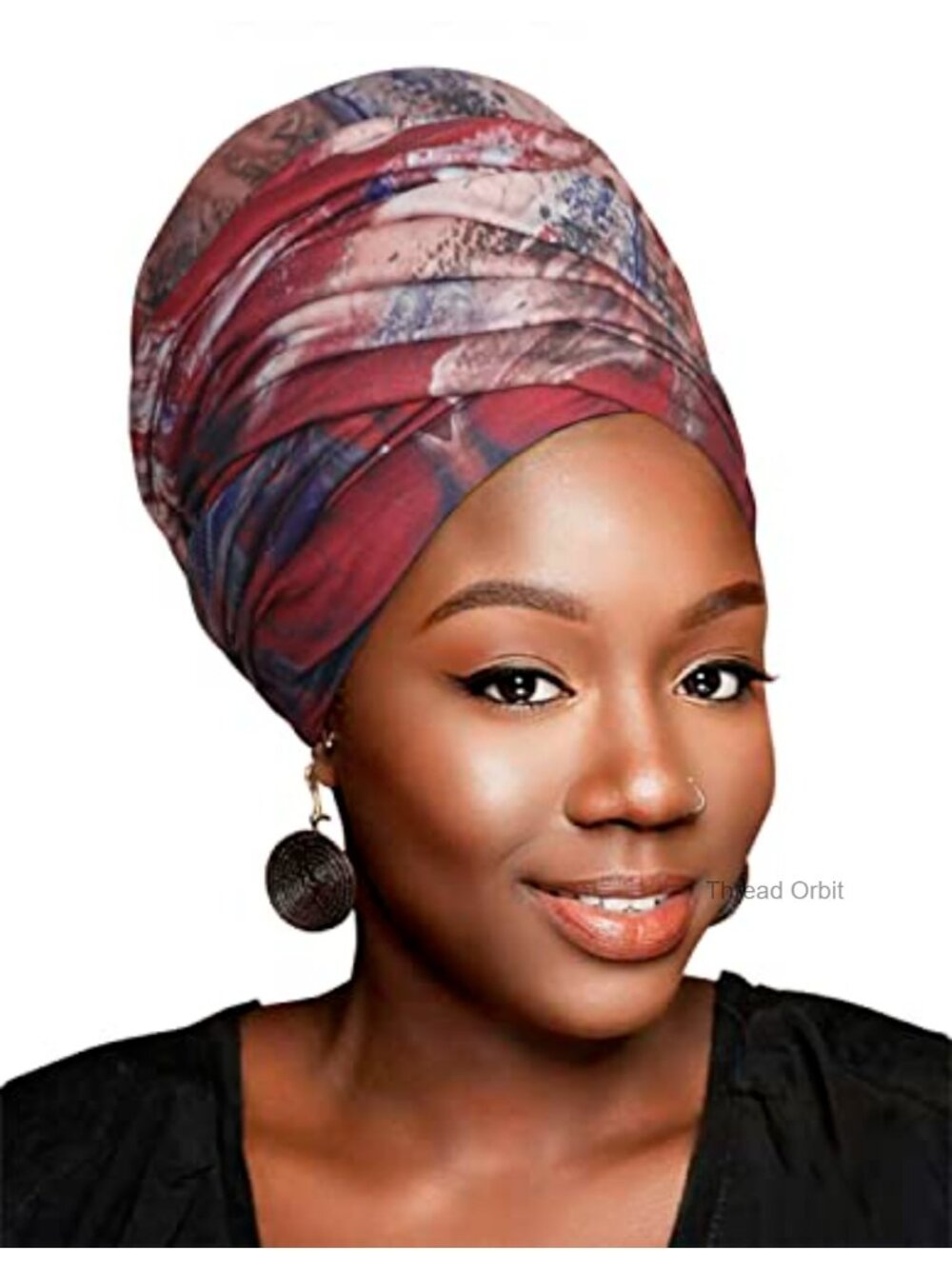 Stretch Jersey Knit Head Wrap Turban Hair Scarf Women Solid